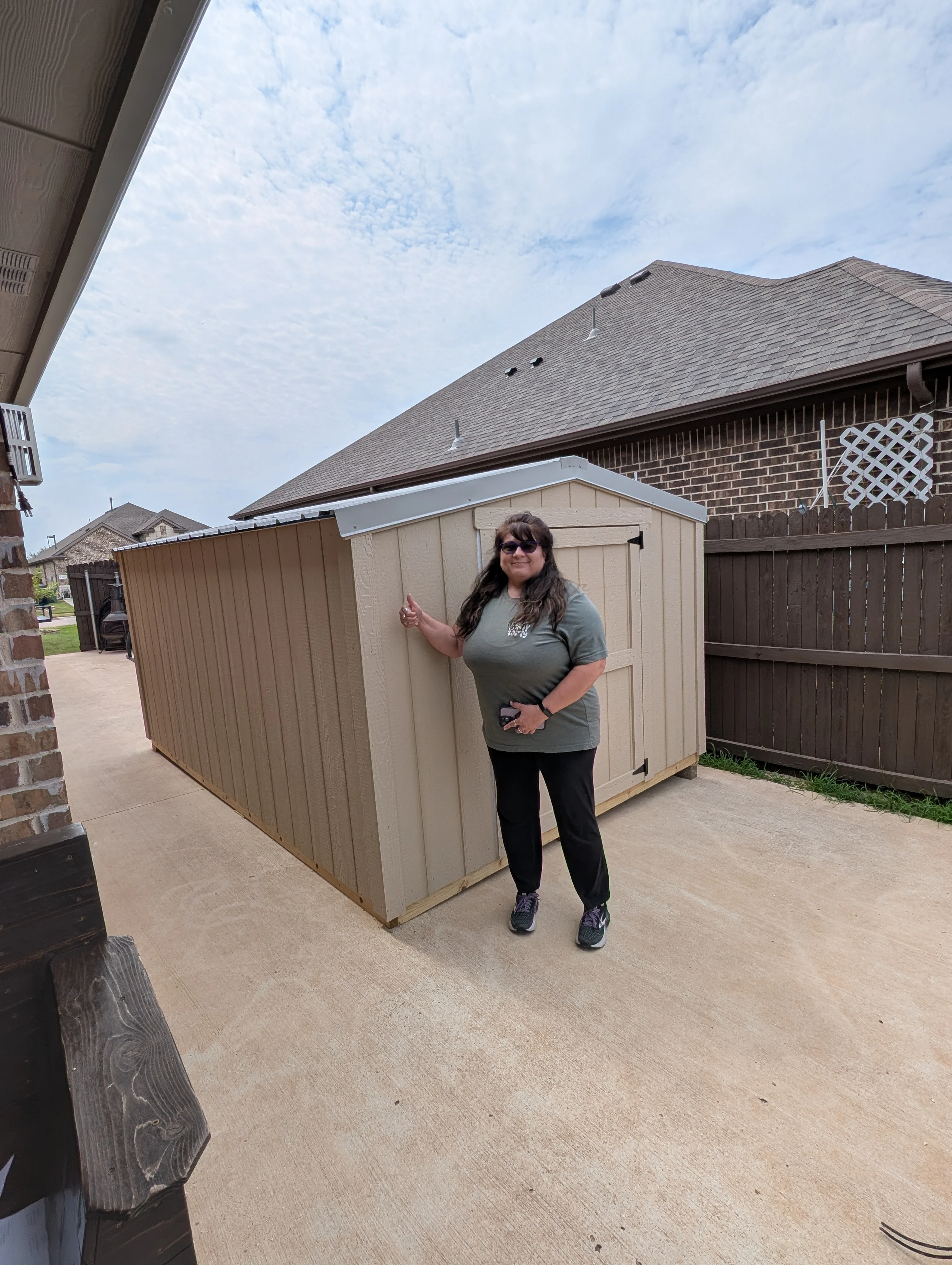 12x32 storage building Decatur TX