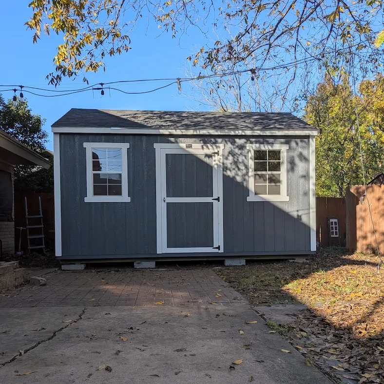 Fort Worth shed permit documentation