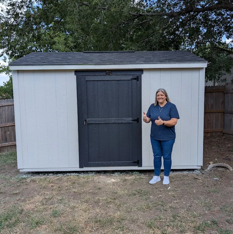 A-Frame Shed in Springtown TX