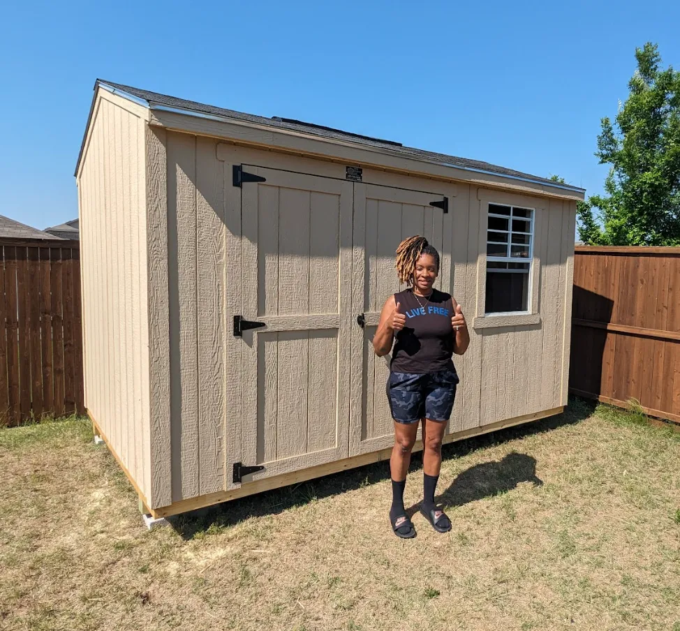 Springtown TX Custom Sheds