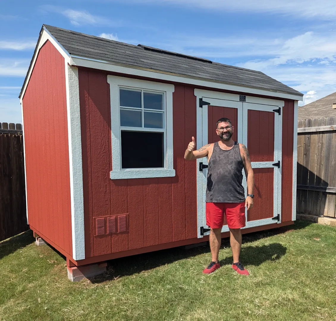 Bridgeport TX Shed Installation